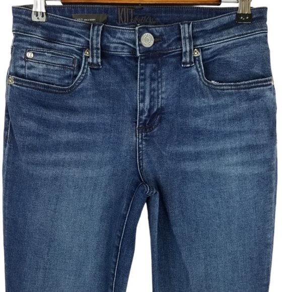 Kut From The Kloth Jeans Carlo Ankle Skinny Dark Wash Stretch Denim SZ 4 NEW! - Picture 6 of 15